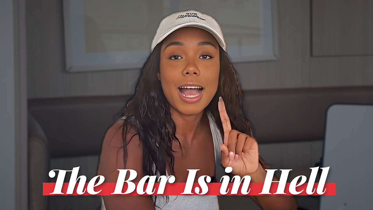 Thumbnail option 2, The Bar Is in Hell